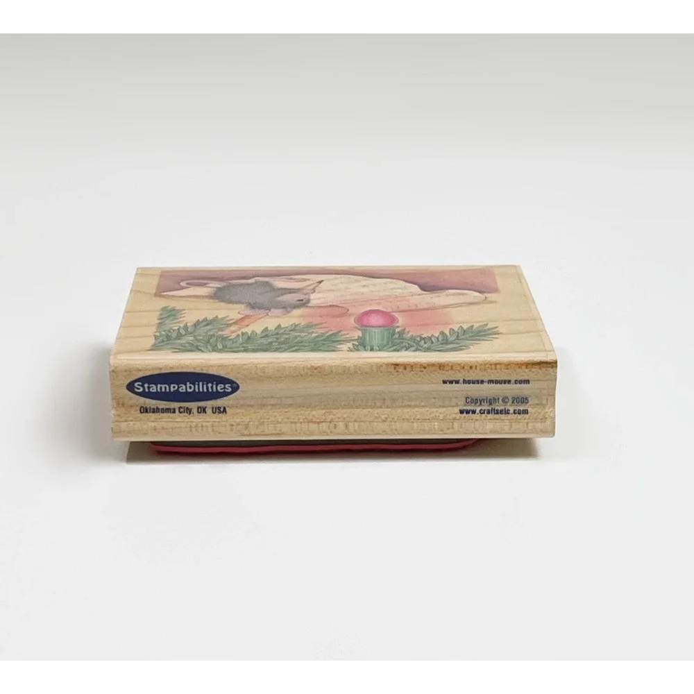 Stampabilities House Mouse Wishful Thinking Stamp Monica 4x3